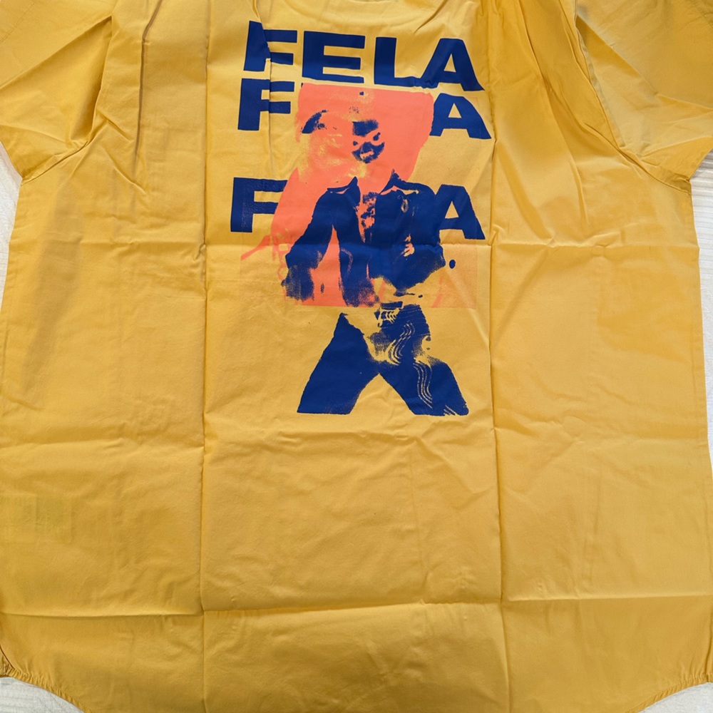 Carhartt WIP x Fela Kuti Poplin Shirt Size XL